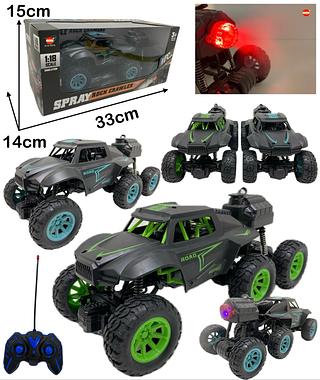 Carrinho De Controle Remoto 6*6 SOLTA FUMAÇA