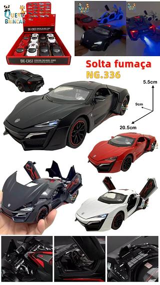 NG.336（Promocao Caxinha c/8pç)CARRO DE FERRO-GRANDE-SOLTA FUMACAO