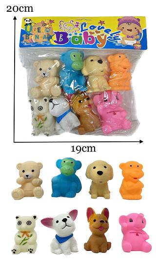 Kit Mordedores ANIMAL 8 PECAS