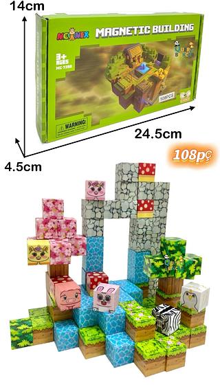 BLOCOS MAGNETICOS IMAS,C/108PC