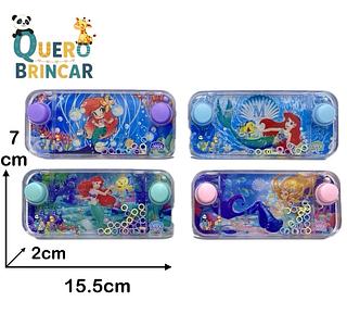 Aguaplay Mini Game Anti Stress Jogo Infantil Present Criança Pequena Sereia