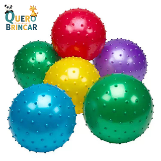 (Z.10)25CM Grande Brinquedo De Bola De Espinho De Borracha