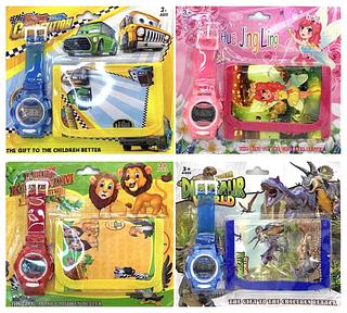 CARTEIRA COM Relógio