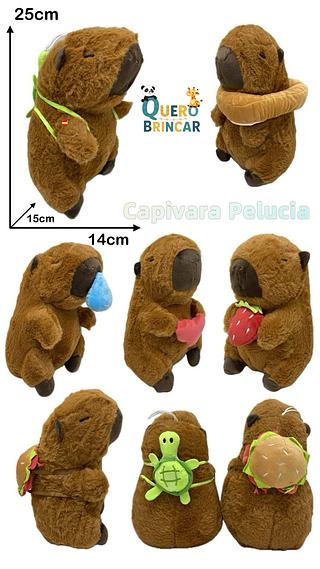 PELUCIA CAPIVARA C/MUSICA 25CM