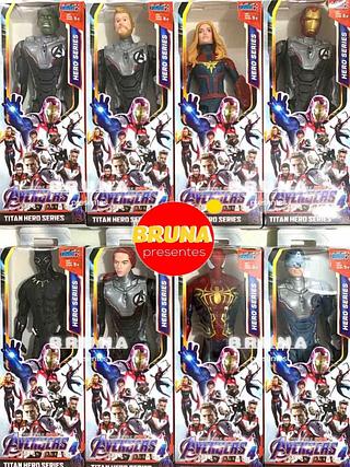 Boneco avengadores na Caixa