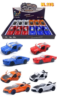 N.116-CARRO DE FERRO-Gato Infernal(CAXINHA C/12PC)