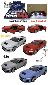 N.370-CARRO DE FERRO-cavalo selvagem(CAXINHA C/12PC)