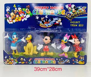 Cartela Mickey Mouse Clubhouse COM 5 BONECOS