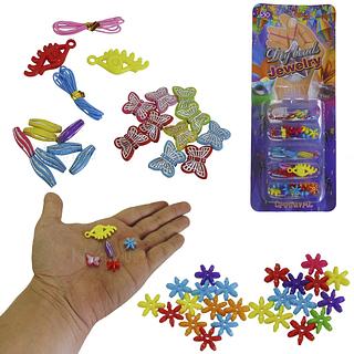 Kit Criação De Pulseiras E Miçangas Perola Cristais Infantil Bijuteira, !!!enviada aleatoriamente!!!
