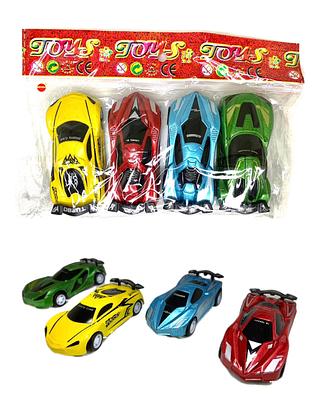 Brinquedos de 4 Carrinho Fricção para Meninos e Bebês