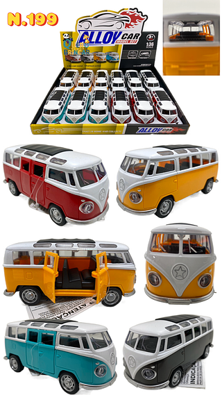N.199🗃️(caxinha com 12pç) Kombi