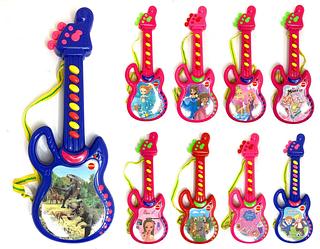 Brinquedo musical guitarra infantil com musica para o seu bebê