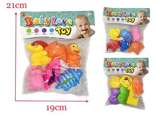 Kit Mordedores Bichinho 6 PECAS MIAOR