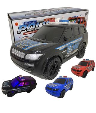 Carro Policia Com Luz Sons E Movimento