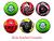 Bola de Futebol De Time Tamanho Grande 6pc com rede