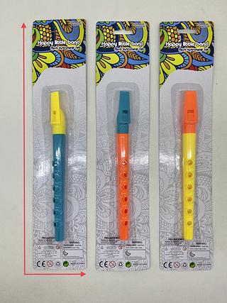 Flauta Pequena Colorida Para Crianças/mini Gravador De 6 Buracos Instrumento musical Criativo Bebês Tocando Brinquedo