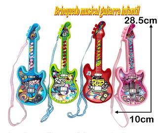 Guitarra Infantil com Alça brinquedo 1 peça novidade
