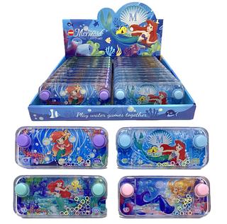 🗃️(caxinha com 24pç)Aguaplay Mini Game Anti Stress Jogo Infantil Present Criança Pequena Sereia