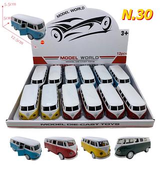 N.30-Carrinho De Ferro - Kombi(CAXINHA C/12PC)