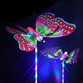 Bastao LED borboleta musical