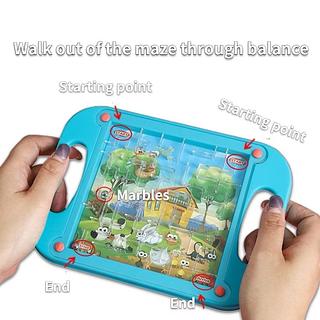 Intelecto Bola Balanceada Quebra-Cabeça Criativo Labirinto Palma Rolando Jogo Descompressão Pai-Filho Equilíbrio