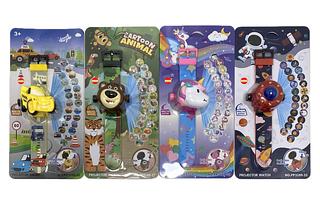 Relógio digital Infantil Projecção Meninos 24 Padrões De Meninas Projetor Infantil