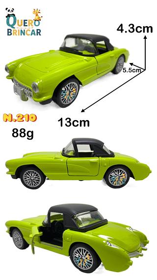 N.210 Chevrolet Corvette 1957, Shelby Cobra 1965, Corvette Stingray