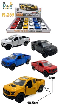 N.269-CARRO DE FERRO-Ford J-Truck(CAXINHA C/12PC)