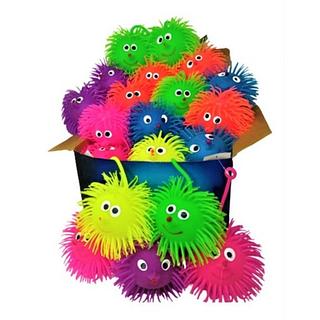 🗃️(caxinha com 36 pç) Brinquedo Mamona - Ioiô Borracha Macio - Luz - Anti Stress（Caixa fechada)