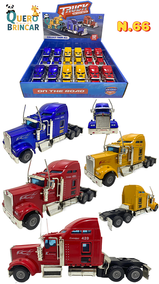 N.66🗃️ (Caxinha com 12pç)Miniatura Carrinho De Ferro Abre a Porta!!Cor enviada aleatoriamente!!!