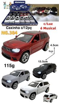 N.384-CARRO DE FERRO-jipe(CAXINHA C/12PC)