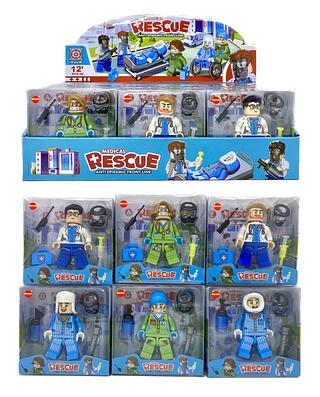 Lego Boneco Militar Acessórios
