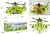 Helicóptero forest Militar Brinquedo Com Luzes E Movimentos