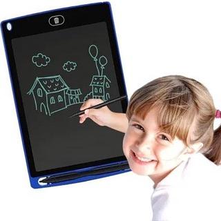 Lousa Mágica Tela Lcd Tablet Infantil De Escrever E Desenhar 8.5 Polegadas Ótima Qualidade.!!!cor enviada aleatoriamente!!!