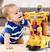 Brinquedo Carrinho Vira Robô Bate E Volta Com Luzes E Som Camaro Amarelo transforme