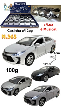 N.363-CARRO DE FERRO-Toyota Corolla(CAXINHA C/12PC)