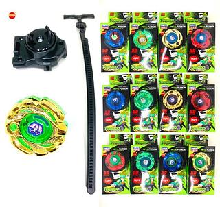 Brinquedo Beyblade metal com lançando com luz