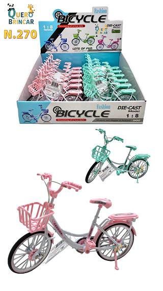 N.270-Carrinho De Ferro - Bicicleta(CAXINHA C/12PC)
