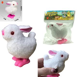 Brinquedo Coelho De Pelúcia A Corda Infantil