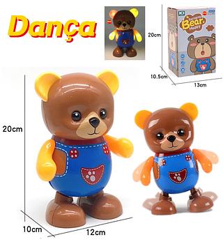 Urso Musical Dançante com Som e Luz Brinquedos de Bebes e Crianças