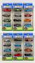 KIT 4 Carrinho Ferro Hot Cars Miniaturas Esportivo Coleção Carros Colecionavel Divertido