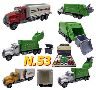 Caminhão De Fricção Carrinho Metal Coleção Miniatura(N.53)