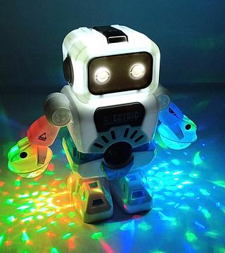 Robô Max Dance Com Luzes E Música