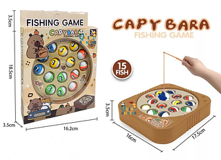 CAPY BARA Pega Peixe Fishing Game