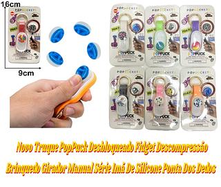 Brinquedo Anti Stress Relaxante Magnético Silicone Imã Fidget Truques De Dedo