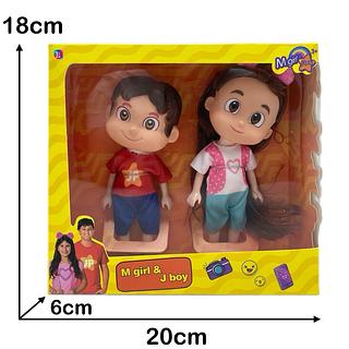 <<<<<<<<<< Boneco Maria Clara e JP