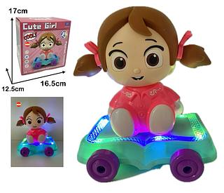 Brinquedo Boneca musical andar para meninas