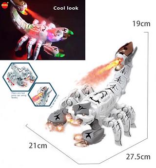 BRINQUEDO INFANTIL ESCORPIÃO MUSICAL