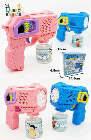 Brinquedo lançador Bolha de Sabão 10 Furos Bubble Gun