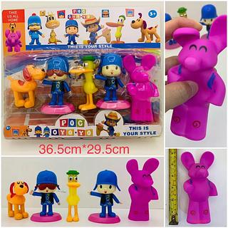 <<<<<<<<<< !!!Promoção!!! Brinquedo Cartela Pocoyo Com 5 Bonecos